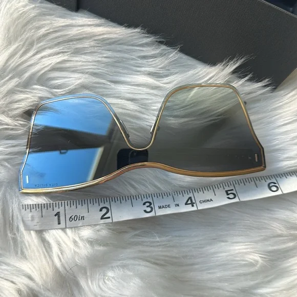 Dita Designer Sunglasses- mirror styled frames Dita 3801 Womens Designer Sunglasses Classic Outdoor Shades  main image 3